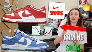 2 HYPED DUNK LOWS DROPPING SOON ST JOHNS DUNK LOW/POLAR BLUE DUNKS OTW