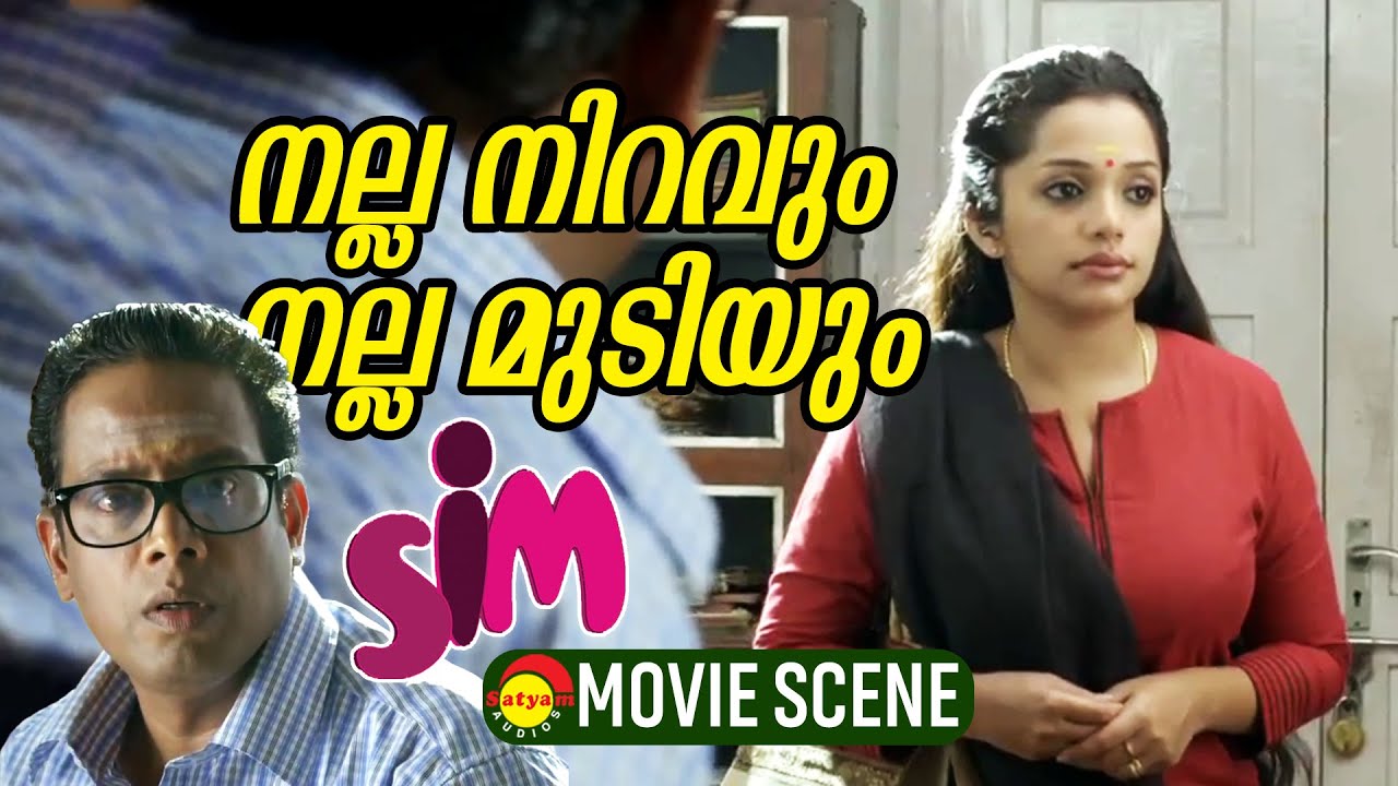 നല്ല നിറവും നല്ല മുടിയും  | SIM Malayalam Movie | Ann Augustine | Manikandan | Anoop | Vinod Kovoor