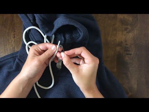 2 Minute Life Hack – Restring Your Hoodie!