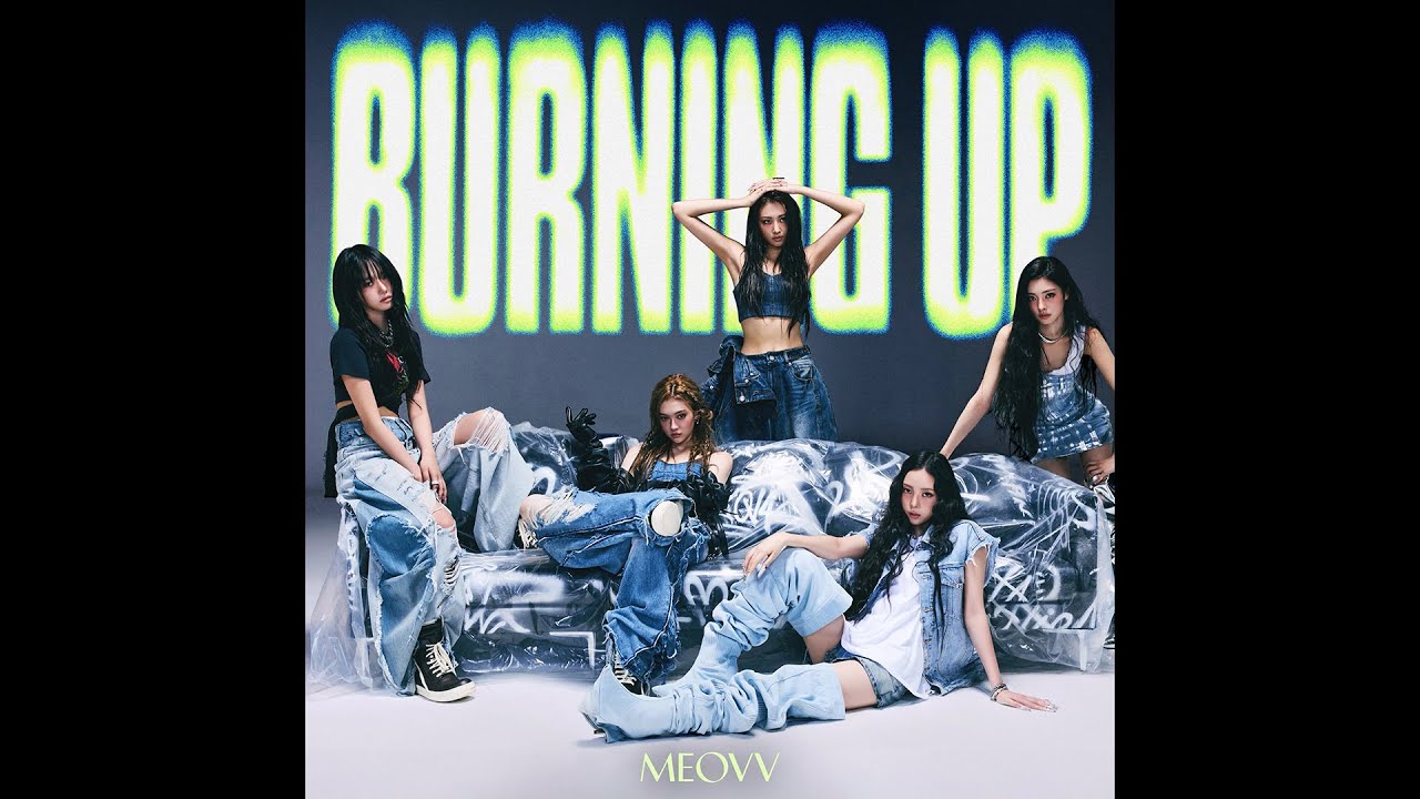 MEOVV(미야오) - 'BURNING UP' (Official Audio) - YouTube