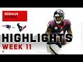 Deshaun Watson Overpowers the Patriots w/ 3 TDs | NFL 2020 Highlights