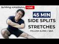 Follow Along Hip Mobility and Middle Splits Routine - Beginner Friendly