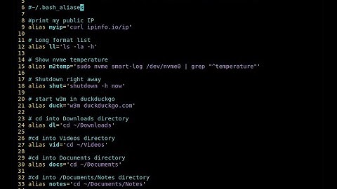 How to use Bash Aliases in Linux Terminal