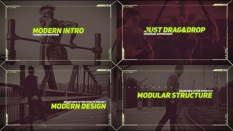 Modern Intro by adeserdo | After Effects Template | Opener #AfterEffectsTemplate #Videohive