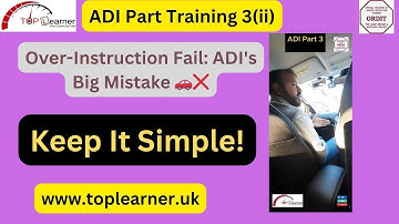 ADI Deel 3 Training | Klantgericht leren | Over Instructieles | @toplearnerdrivingschool