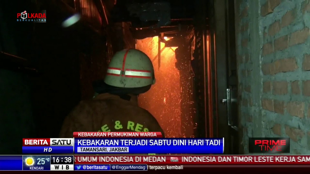 Api Mengamuk di Tamansari Pada Sabtu Dini Hari