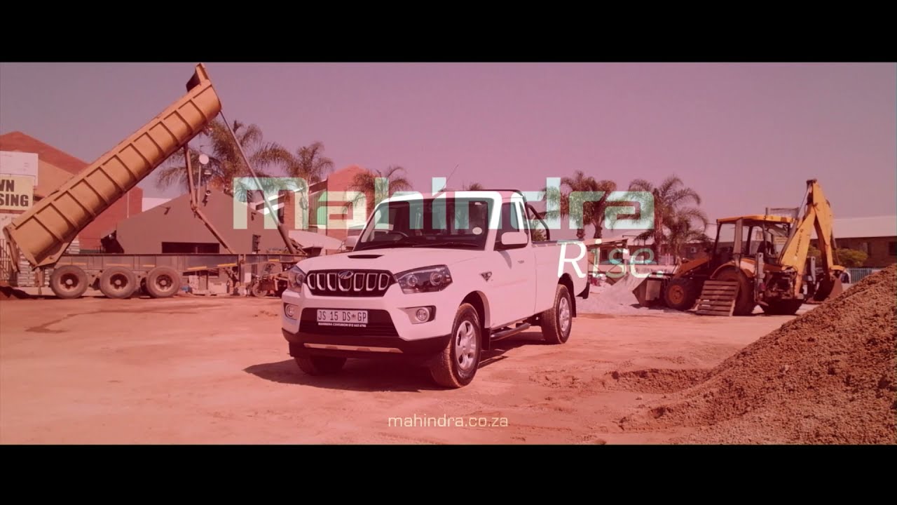 The Mahindra Pik Up Single Cab