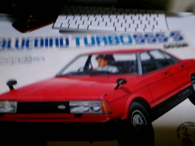 1/24タミヤ 日産ブルーバード SSS-S 初版 - YouTube