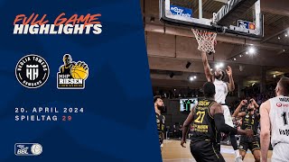 Veolia Towers Hamburg vs. MHP RIESEN Ludwigsburg - Full Game Highlights - Spieltag 29, 2023/24