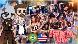 Gods Gow | React a | ♪ Ragnarok 2 (Shuumatsu no Valkyrie) | Deuses VS Humanos | ESPECIAL 100K