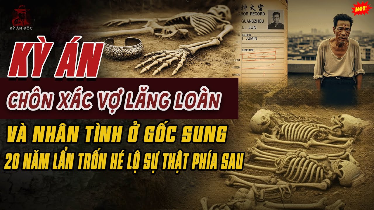 🚨Kỳ Án Trung Quốc Mới: CHÔN VỢ LĂNG LOÀN VÀ NHÂN TÌNH Ở GỐC SUNG 20 Năm Lẩn Trốn Hé Lộ Sự Thật