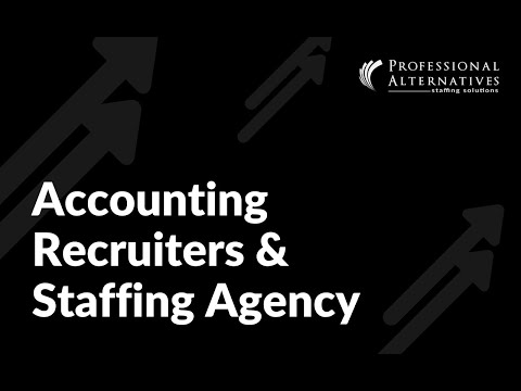 Accounting Recruiters & Staffing Agency | Professional Alternatives