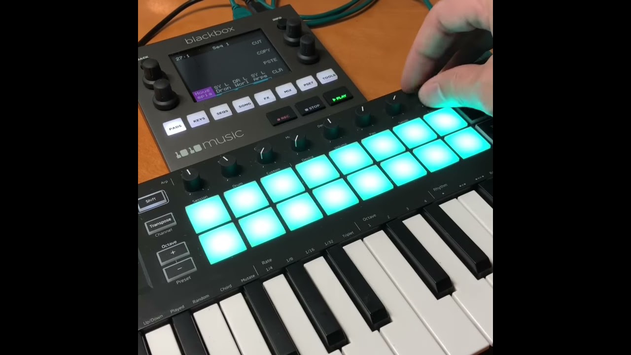 Blackbox 1.3 with Novation LaunchKey Mini MK3 - YouTube