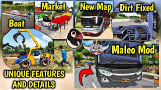 🚚New Animated Details & Features! Exciting Update 4.2 in Bus Simulator Indonesia by Maleo🏕