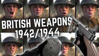 Weapons for British Forces in Hell Let Loose