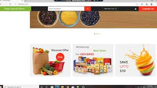 Python Django Project | Grocery Store Website By Python Django | Surendra Kumar Gupta (Hewett)