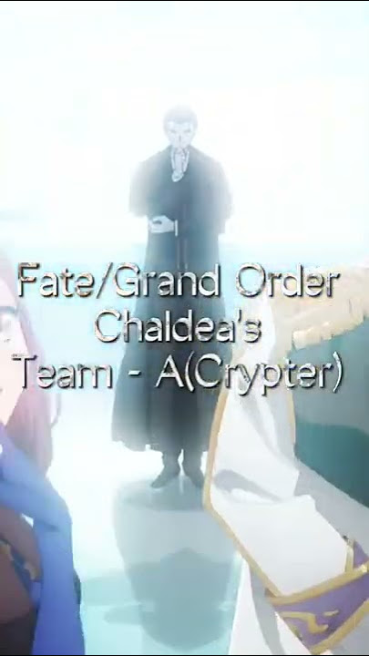 Fate/Grand Order Chaldea's Crypters and their Servants #shorts