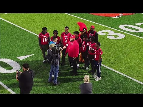 Shaw High School football team, marching band featured on Friday Football Fever