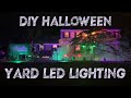 DIY LED Halloween Lighting Tutorial - Take your yard display to the next spooky level!