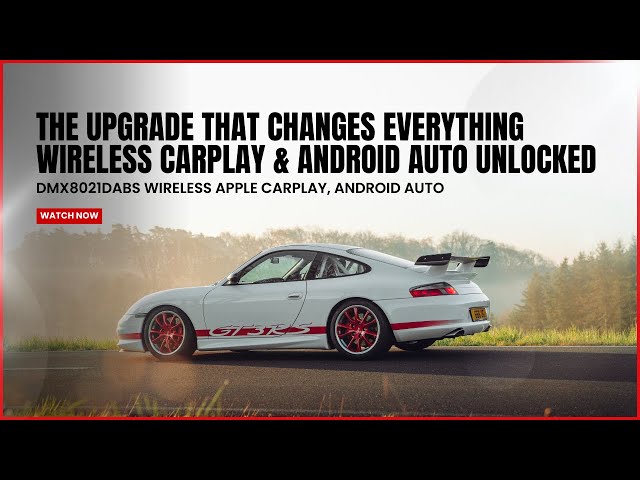 Porsche 996 Gets Wireless CarPlay & Android Auto Car Audio System