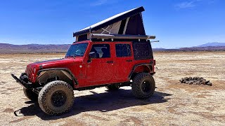 Minimalist Jeep Camper Setup