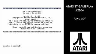 GNU Go (Atari ST / Gameplay #2164)