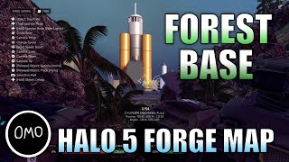 Halo 5 Forge Map - Forest Base