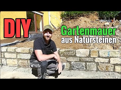 Video: Wie baut man eine Natursteinmauer?