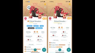 Thunder Shock/Shadow Ball Shadow Raikou Duo Raid(Full Spec), Snow Weather, Primal Groudon Only