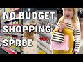 No budget shopping spree with my little sister 