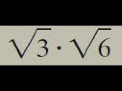 sqrt(3) * sqrt(6),