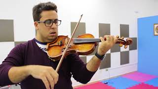 Video thumbnail of "Hino 65 Violino CCB Tocado"