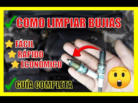 Cómo se limpian las bujías del coche?