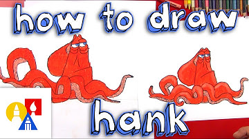 How To Draw Hank From Finding Dory