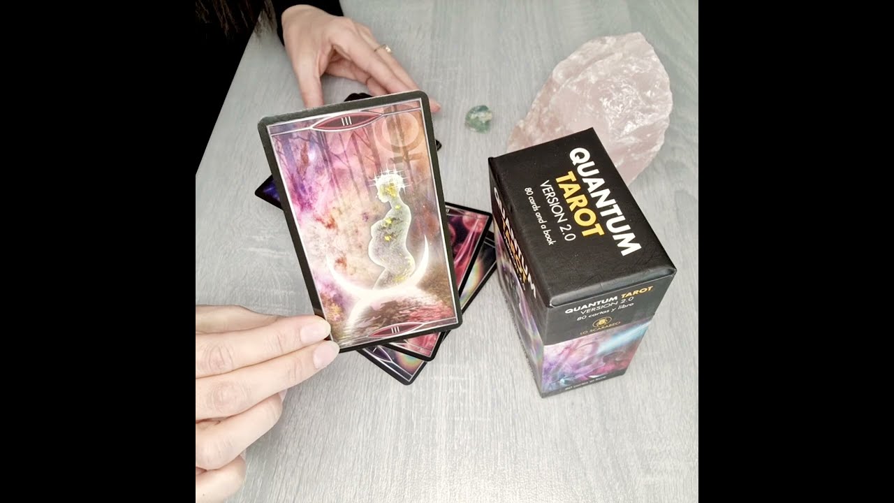 Quantum Tarot card deck review by K.Stopforth & C.Butler & Inescapable_fate_2go