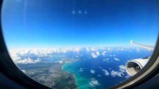 Landing in Honolulu 10x speed timelapse