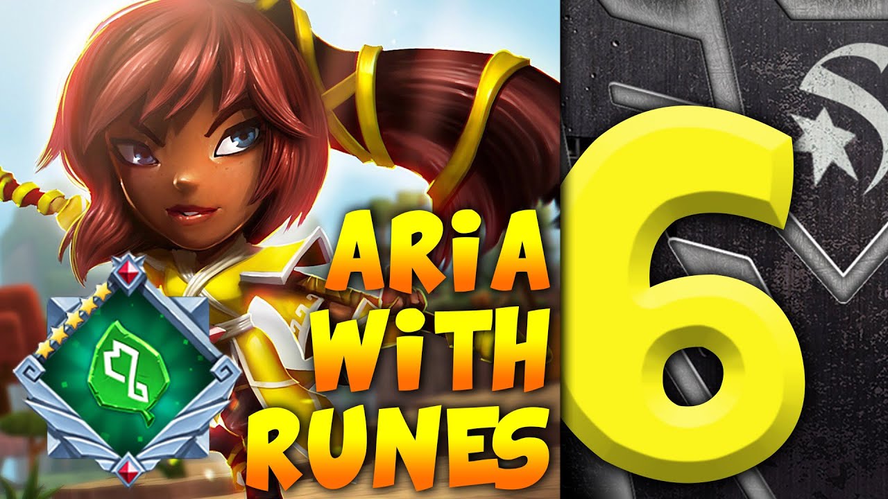 The INSANE Power Of Aria 6* With Runes | Dungeon Boss STARSKREAM -