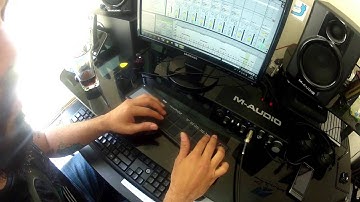 Ableton Live Lite 9 + Korg nanoPAD2 (Tema de prueba/First song test)
