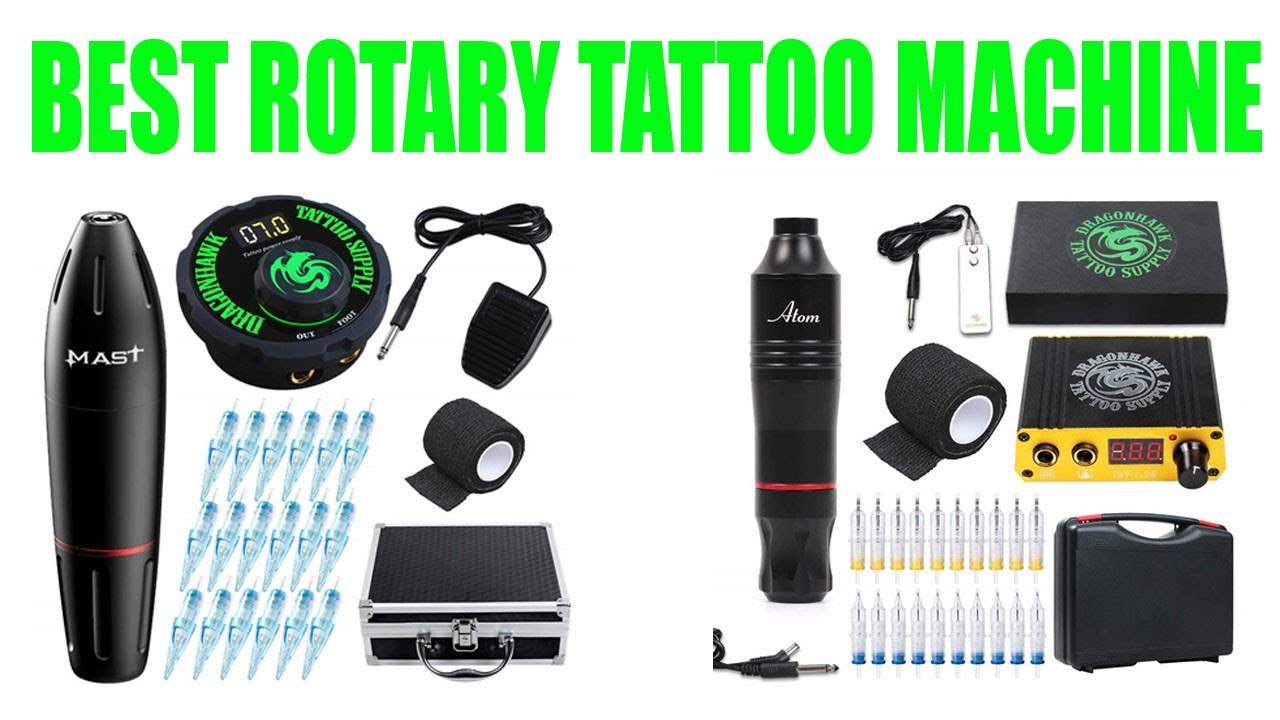 Rotary Tattoo Machine Silent Alloy Dragonfly Rotary Motor for Liner Shader  with Tattoo Machine Handle  Amazonin Beauty