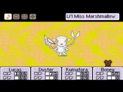 Mother 3: Chapter 5 Boss - Li'l Miss Marshmallow - YouTube