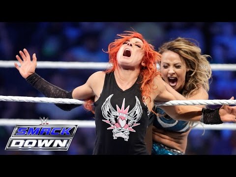 Becky Lynch & Natalya vs. Charlotte & Emma: SmackDown, 5. Mai 2016