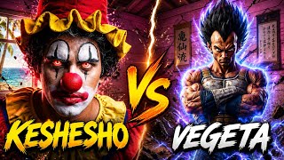 KESHESHO vs VEGETA 🩸 Batalla brutal con final inesperado