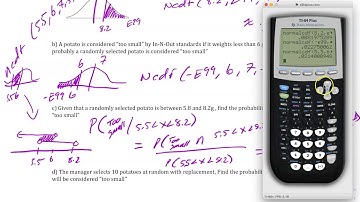 IB Math AA normal distribution self quiz solutions