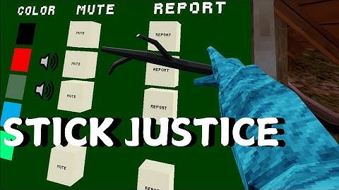 STICK JUSTICE (thunder tag)