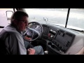 Class a cdl pretrip inspection in cab