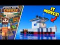 I built a working boat in minecraft create mod