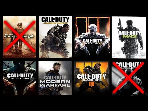 TOP 13 CALL OF DUTY Games Ranked WORST to BEST - (Ranking Every Call of Duty Worst to Best)