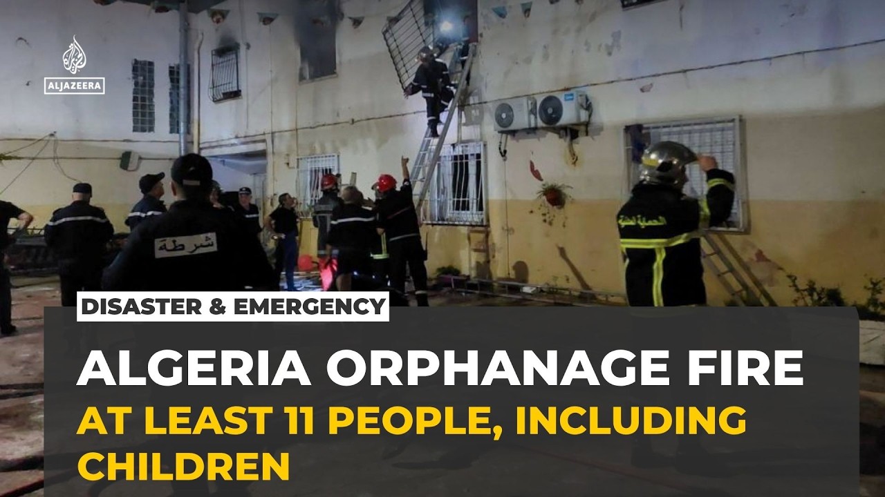 Orphanage fire in Algeria kills 11 people, including children, amid heatwave