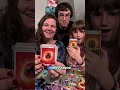 The girls have a Surging Sparks pack battle! Heat 🔥 or neat ep 108 #shorts