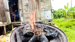 Traditional Cooking as Breadfruit is in Season | Mon Repos Saint Lucia, West Indies | Village Life